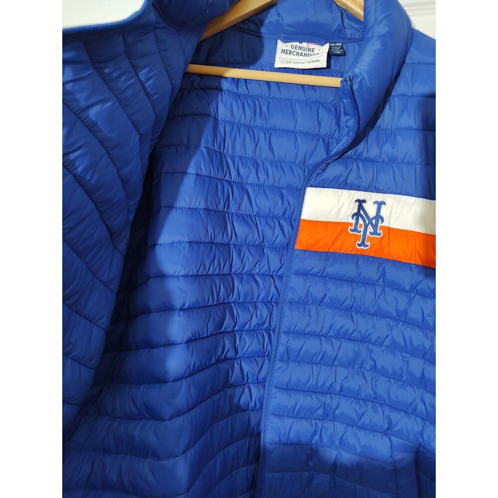 New York Mets G-III Sports By Carl Banks Puffer Jacket Men's XXL - Picture 4 of 8